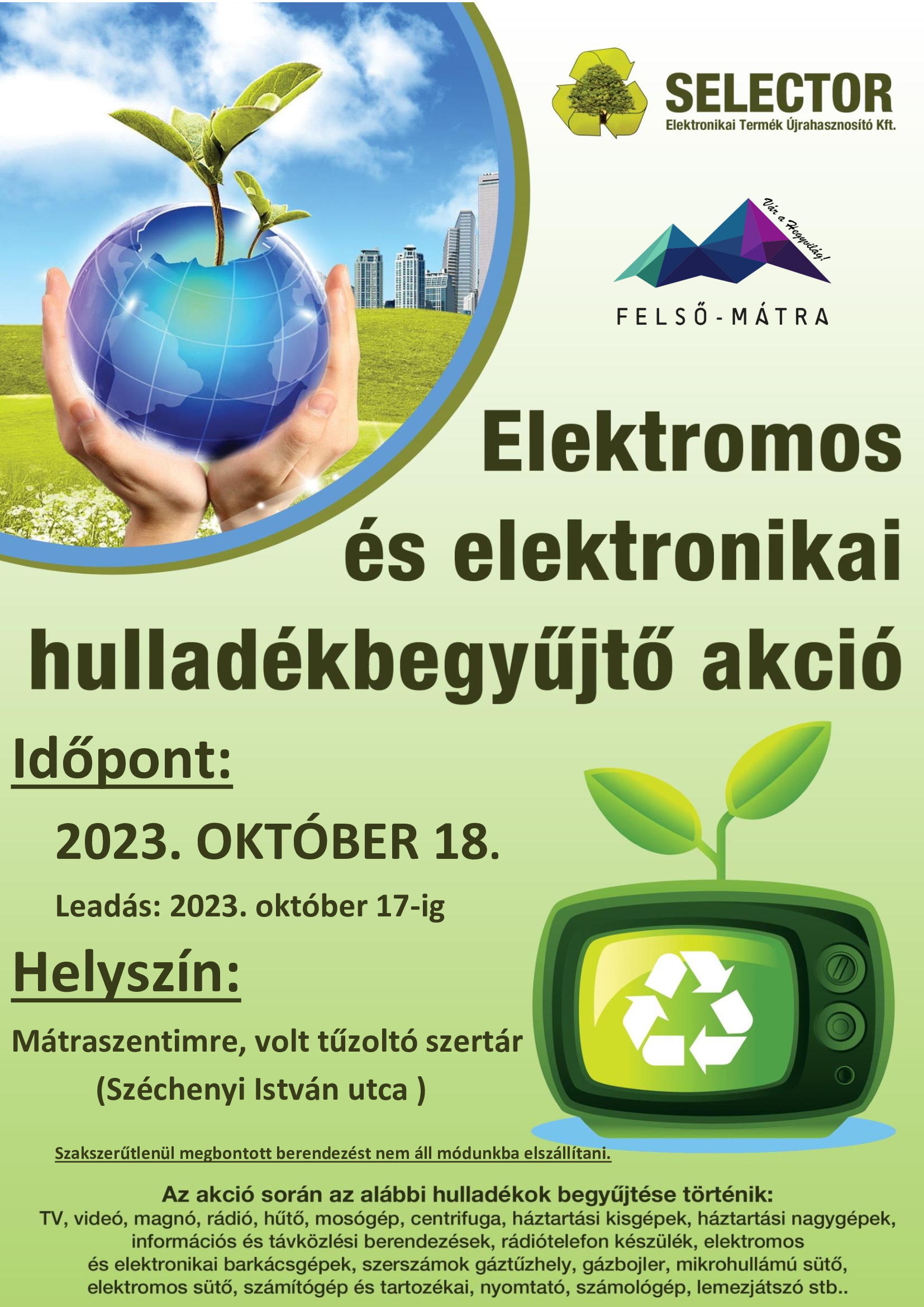 elektronikai hulladékgyűjtés